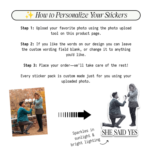Timeless Sparkling Maid of Honor Sticker