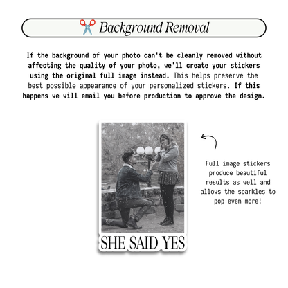 Timeless Sparkling Maid of Honor Sticker