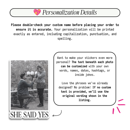 Timeless Sparkling Bridesmaids Sticker